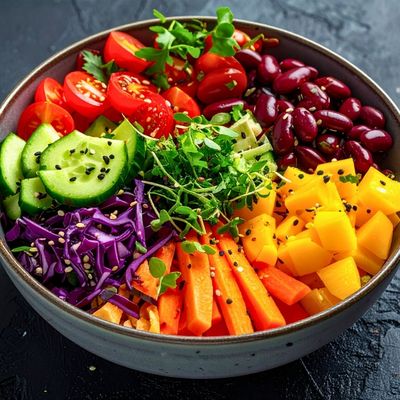 Buddha Bowl Printanier — La recette healthy et colorée en 15 minutes
