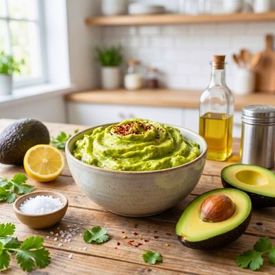 Guacamole Maison Authentique — La Recette Fraîche et Facile en 10 Minutes