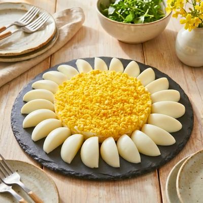 Œufs Mimosa en Marguerite — La Recette de Grand-Mère Revisitée