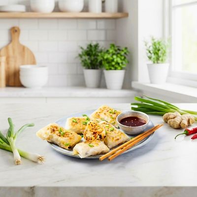 Rice Paper Dumplings — Les Raviolis Feuilles de Riz Viraux en 20 Minutes