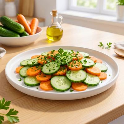 Salade carotte concombre : recette croquante et fraîche en 10 minutes