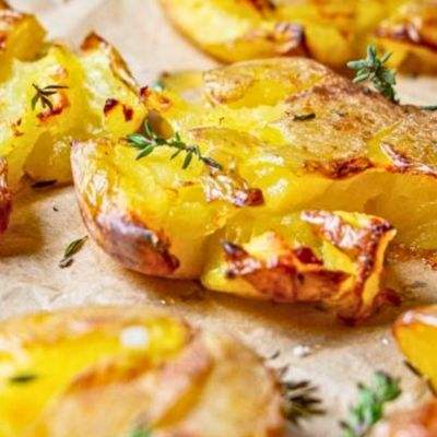 Smashed Potatoes — Les Pommes de Terre Écrasées Croustillantes Virales en 30 Minutes