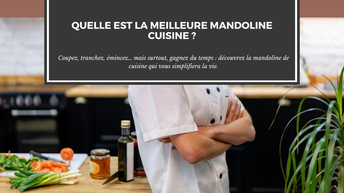 QUELLE EST LA MEILLEURE MANDOLINE CUISINE ?