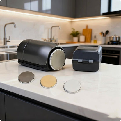 Aiguiseur à couteaux électrique aiguimax'ine en cuisine
