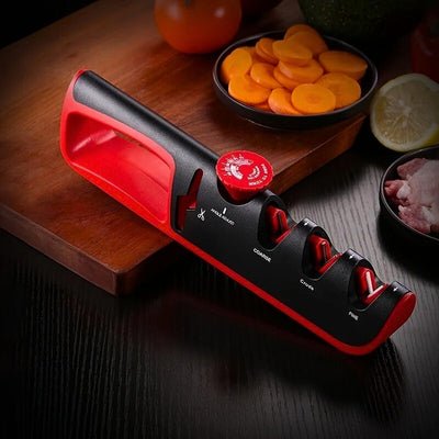 AIGUISEUR DE COUTEAUX | AIGUISEUR4EN1'INE™ - Ma cuisine idéale