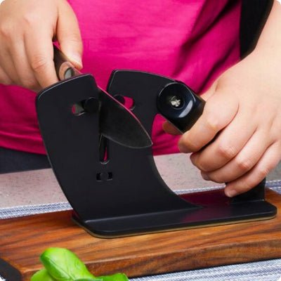 aiguiseur de couteaux ajustable v'ine aiguise un couteau