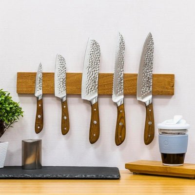 barre aimantée pour couteaux magnetiboisine avec couteaux