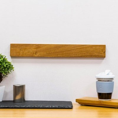 barre aimantée pour couteaux magnetiboisine accrochée mur