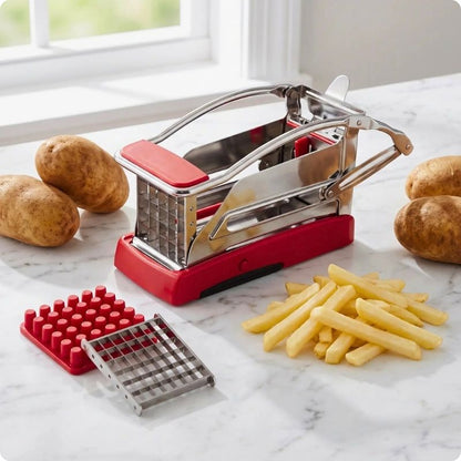 coupe frites professionnel frit'ine posé sur une table