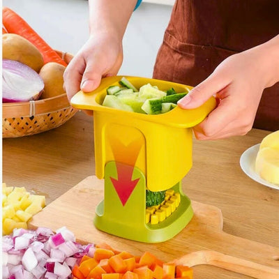 coupe légumes appuyer pour couper