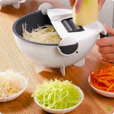 coupe légumes magicl'ine utilisé pour faire des juliennes de pomme de terre