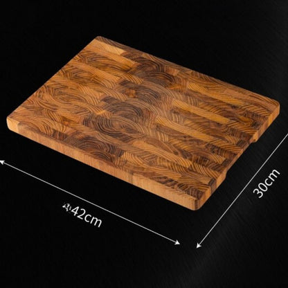 PLANCHE À DÉCOUPER BOIS | TECK MASSIF™