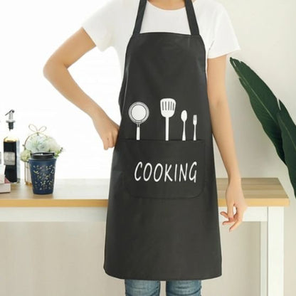 tablier de cuisine marron